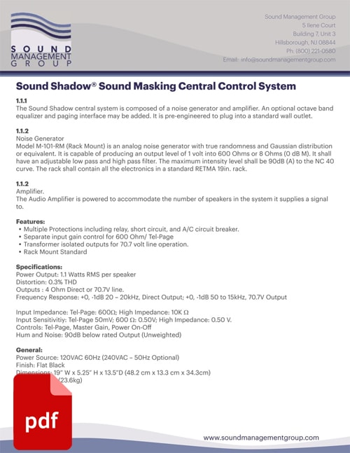 SMG-Sound-Shadow-Central-Spec-Sheet