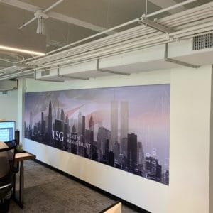 digital fabric panels by sound management group